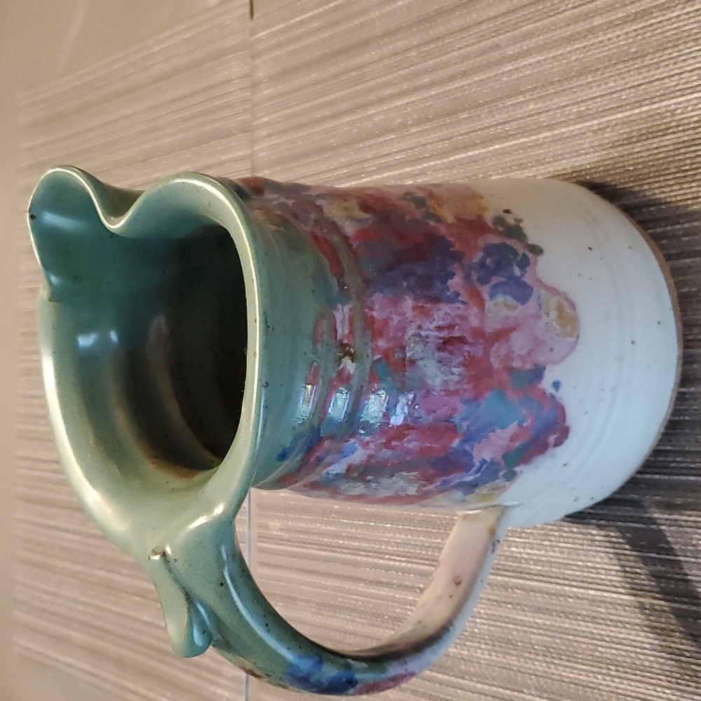 Tom Chamberlain Stoneware Pottery Pitcher - Picture 2 of 8